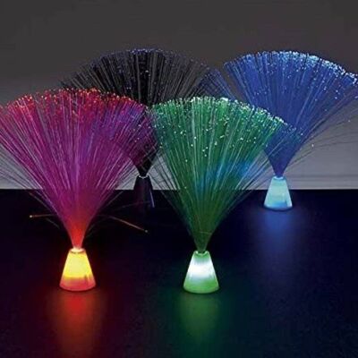 Mini Fibre Optic Lamp Pink