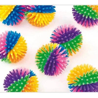 Mini Rainbow Spiky Bouncy Ball