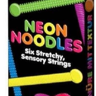 NEON TEXTURED NOODLES – PACK OF 6