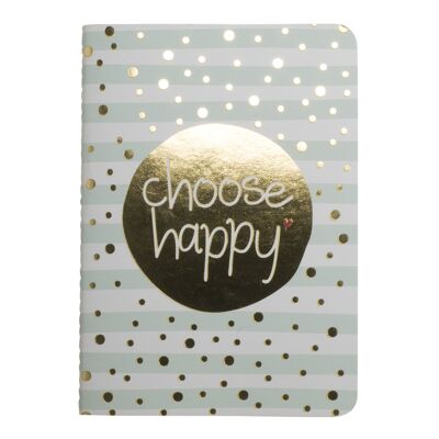 Notizbücher "Choose happy"