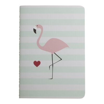 Notizbücher "Flamingo"