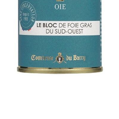 Bloc de foie gras d'oie du Sud-Ouest  100g