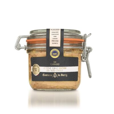 Canned duck foie gras Le Parfait jar 180g