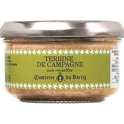 Terrine de campagne aux noisettes - 140g