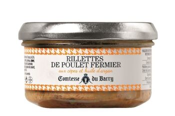 Rillettes de poulet aux cèpes  - 140g 1