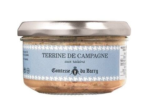 Terrine de campagne aux raisins - 140g