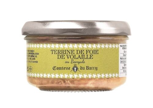 Terrine de foie de volaille au Banyuls - 140g