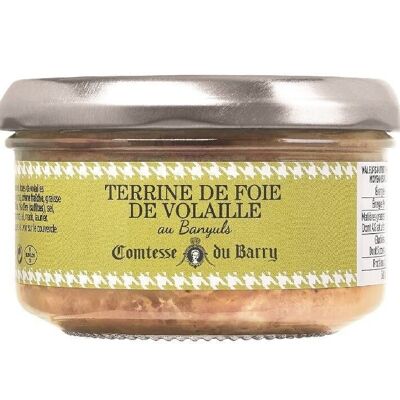 Poultry liver terrine with Banyuls - 140g