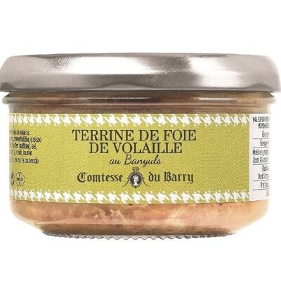 Poultry liver terrine with Banyuls - 140g