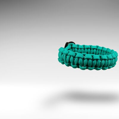 Dark Turquoise Paracord Bracelet