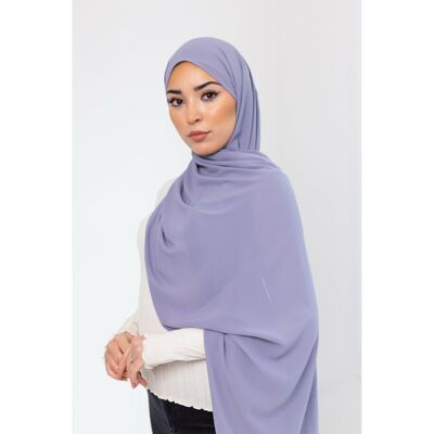 Lilac Chiffon Hijab