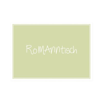 Postkarte Quer "Romanntisch"