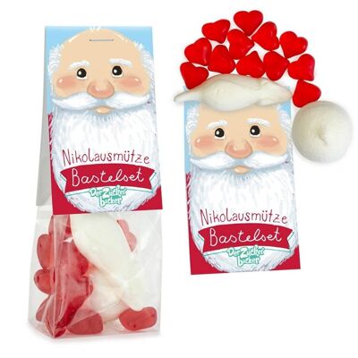Bolsa de dulces Santa hat craft set candy mix