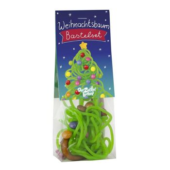 Sac à bonbons kit de bricolage sapin de Noël mélange de bonbons 1