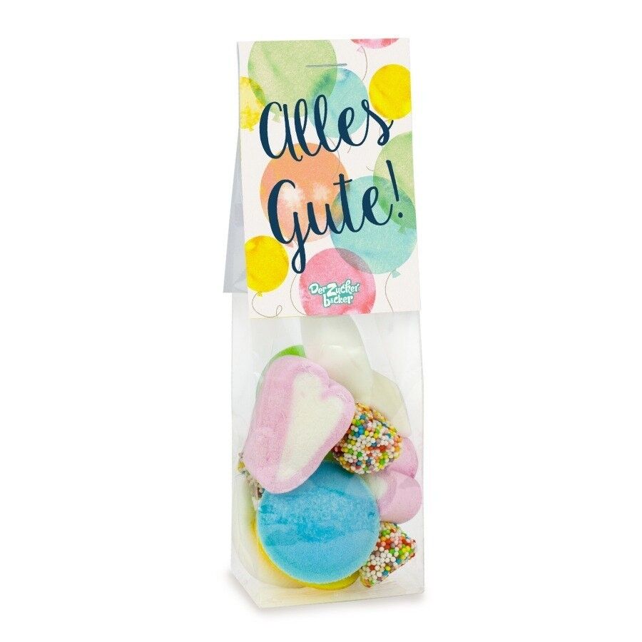 Naschbeutel Alles Gute Bunte Süßigkeiten Geburtstagsgeschenk