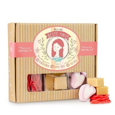Naschbox Mamas Survival Kit Set de regalo Día de la Madre