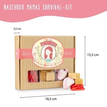 Naschbox Mamas Kit de Survie Coffret Cadeau Fête des Mères 4