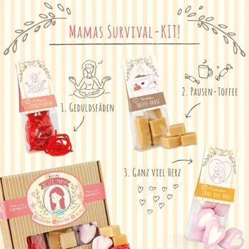 Naschbox Mamas Kit de Survie Coffret Cadeau Fête des Mères 5