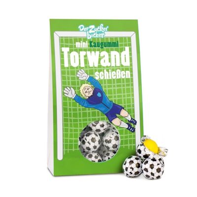 Snack portion goal wall shooting chewing gum soccer gift