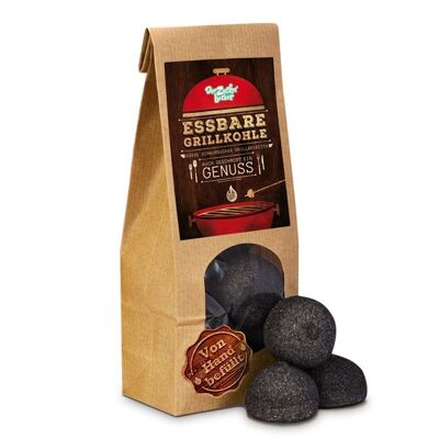 The edible charcoal wonder bag M black marshmallows