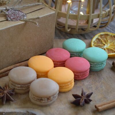 Macaron scented fondant