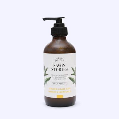 Jabón Líquido Frío Orgánico Verbena y Lemongrass