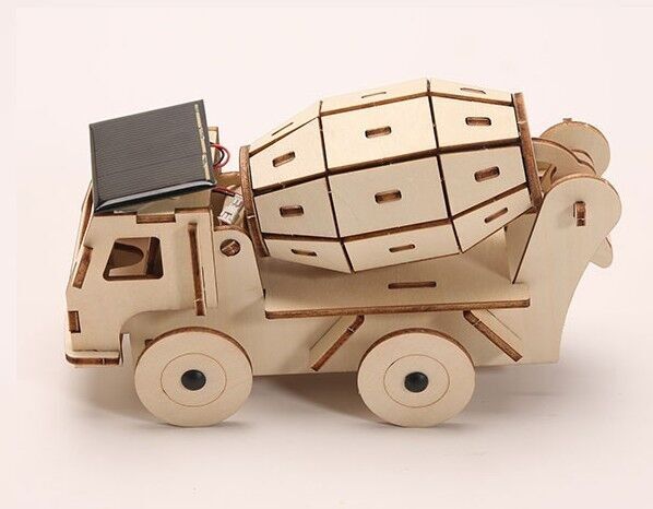 Bausatz Betonmörtel auf Solarholz