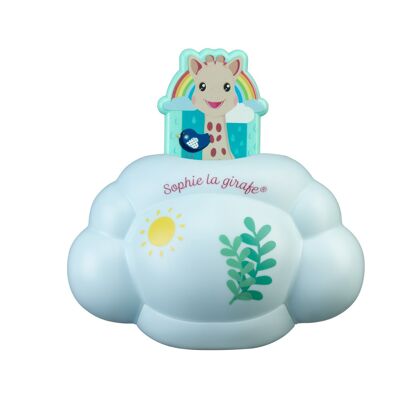 Sophie la jirafa juguete de baño nube de lluvia