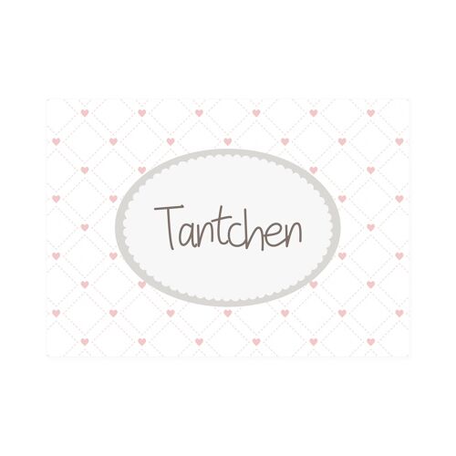Postkarte Quer "Tantchen"