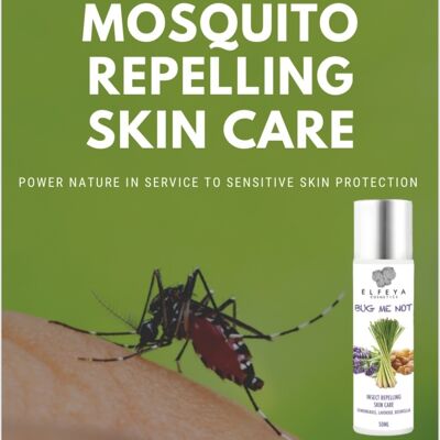 100% naturale repellente per insetti e cura della pelle per adulti e bambini