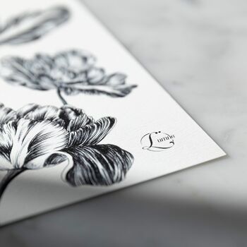 Tulipine - carte A5 14,5x21cm - 2