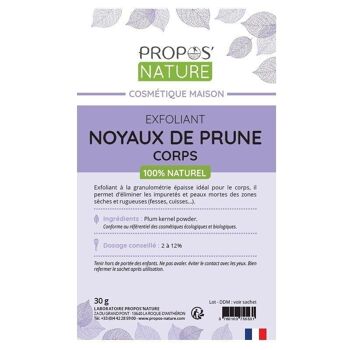 EXFOLIANT CORPS NOYAUX DE PRUNE - 30g PN 3