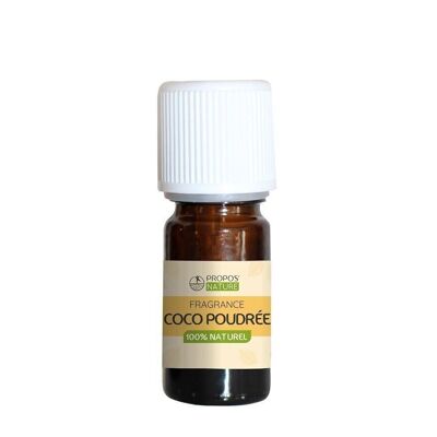 COSMETIC FRAGRANCE - NATURAL PERFUME - POWDERED COCONUT - 5 ML