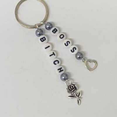 Boss Bitch Keychain