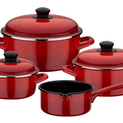 Set de casseroles Red Shadow 7 pcs.