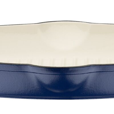 Grill pan Blue Magic 27x27cm with 2 spouts