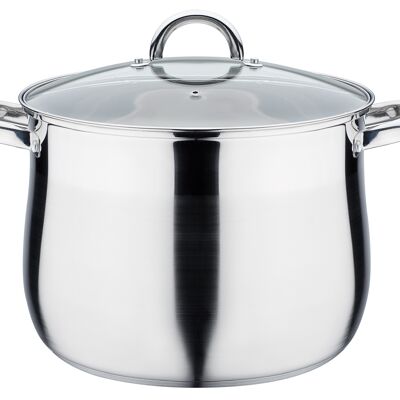 Jumbo pot 26 cm with glass lid