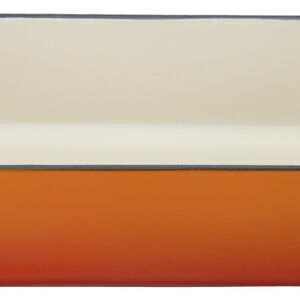 Cocotte en fonte Orange Shadow 28,5x20cm / 2,8 litres.