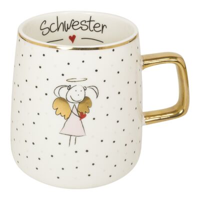 Tasse Schutzengel "Schwester"