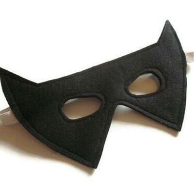 Black Bat Mask