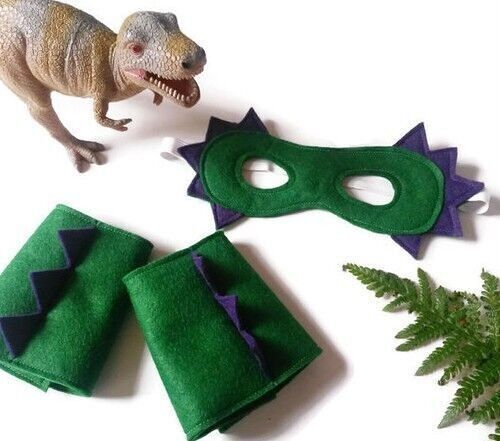 Dinosaur Mask and Cuffs Set