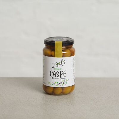 CASPE ORGANIC BROKEN OLIVES 210G