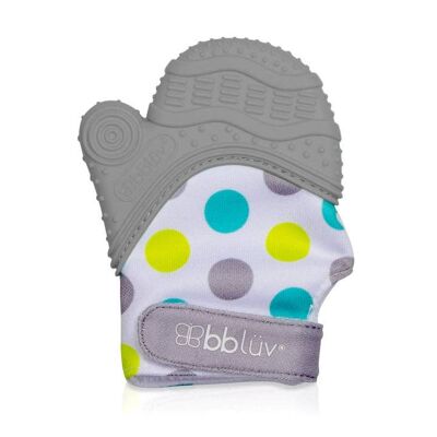 Glüv Baby teething mitt - Gray