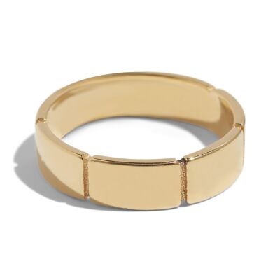 The Imani ring - 18k gold plated