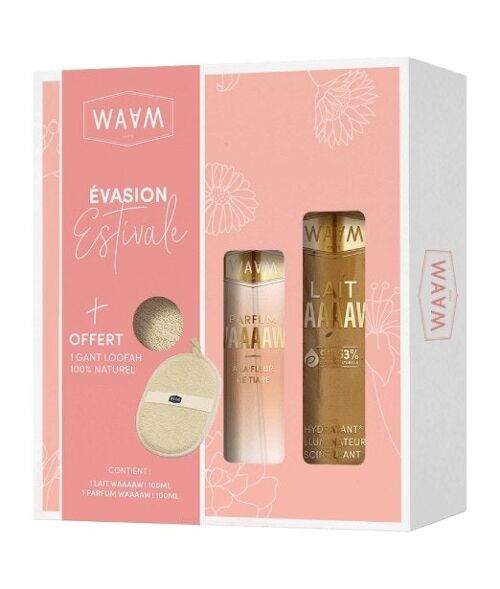 WAAM Cosmetics – Coffret Illuminateur "Évasion Estivale"