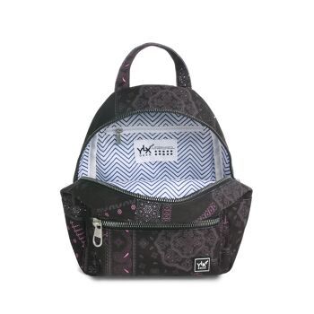 Mini sac à dos YLX - Noir Geo Paisley - BGP 4