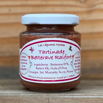 Crema di barbabietola e rafano - Biologica