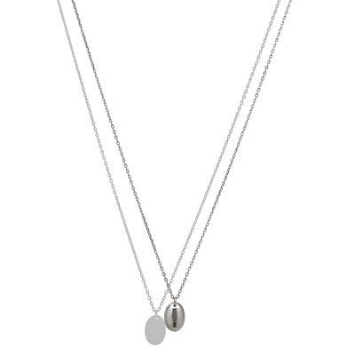 The Ella necklace - sterling silver