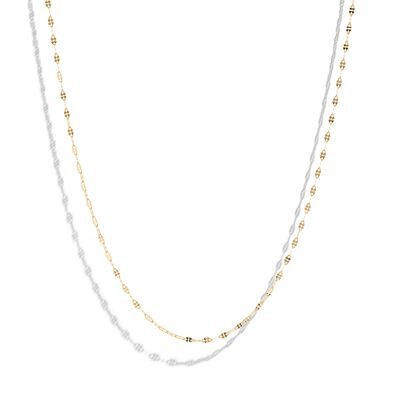 The Quin necklace - 18k gold plated