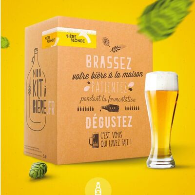 Kit Birra Artigianale Completo Birra Bionda 5 litri